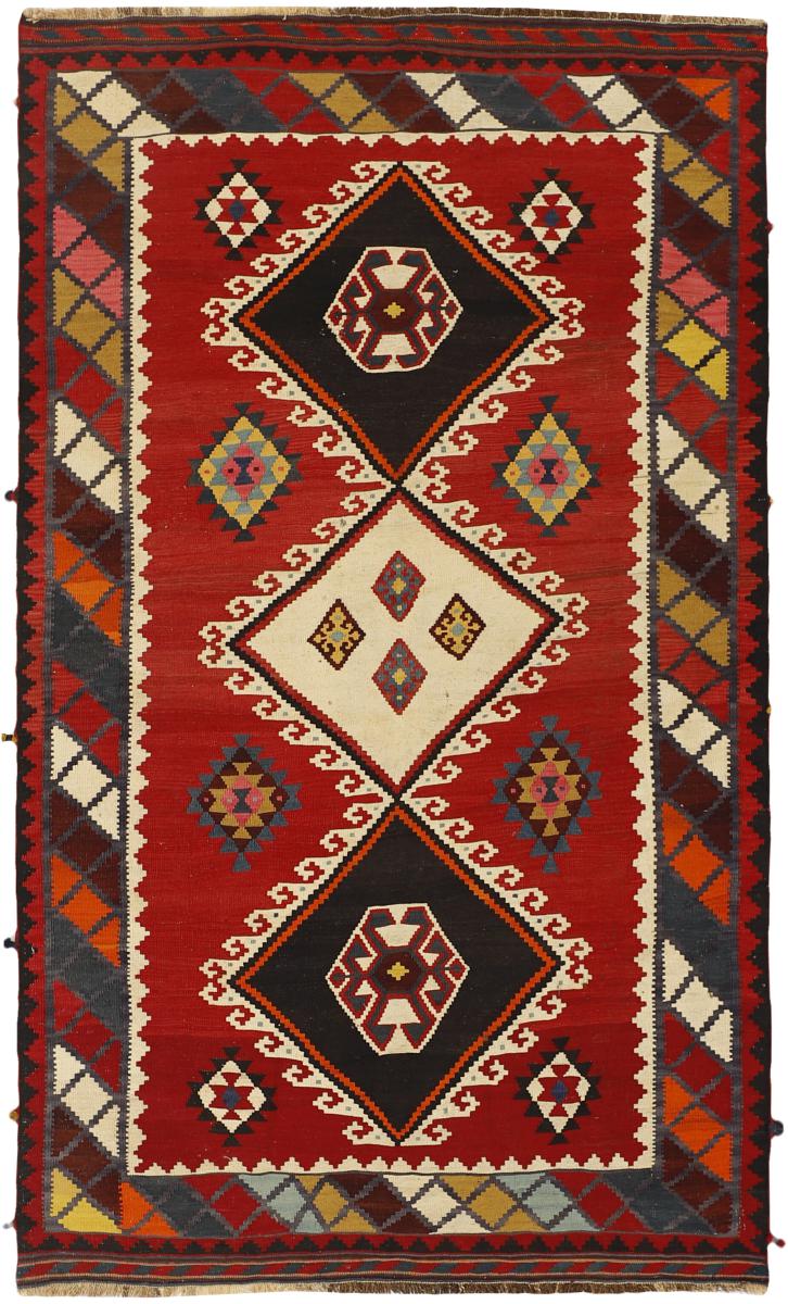 Tapis persan Kilim Fars 243x155 243x155, Tapis persan Tissé à la main