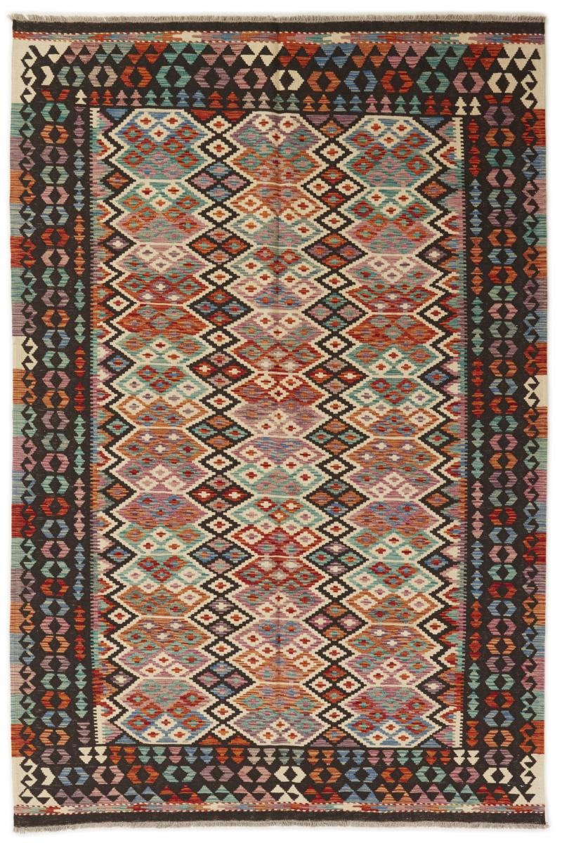 Afghanska mattan Kilim Afghan 258x174 258x174, Persisk matta handvävd 
