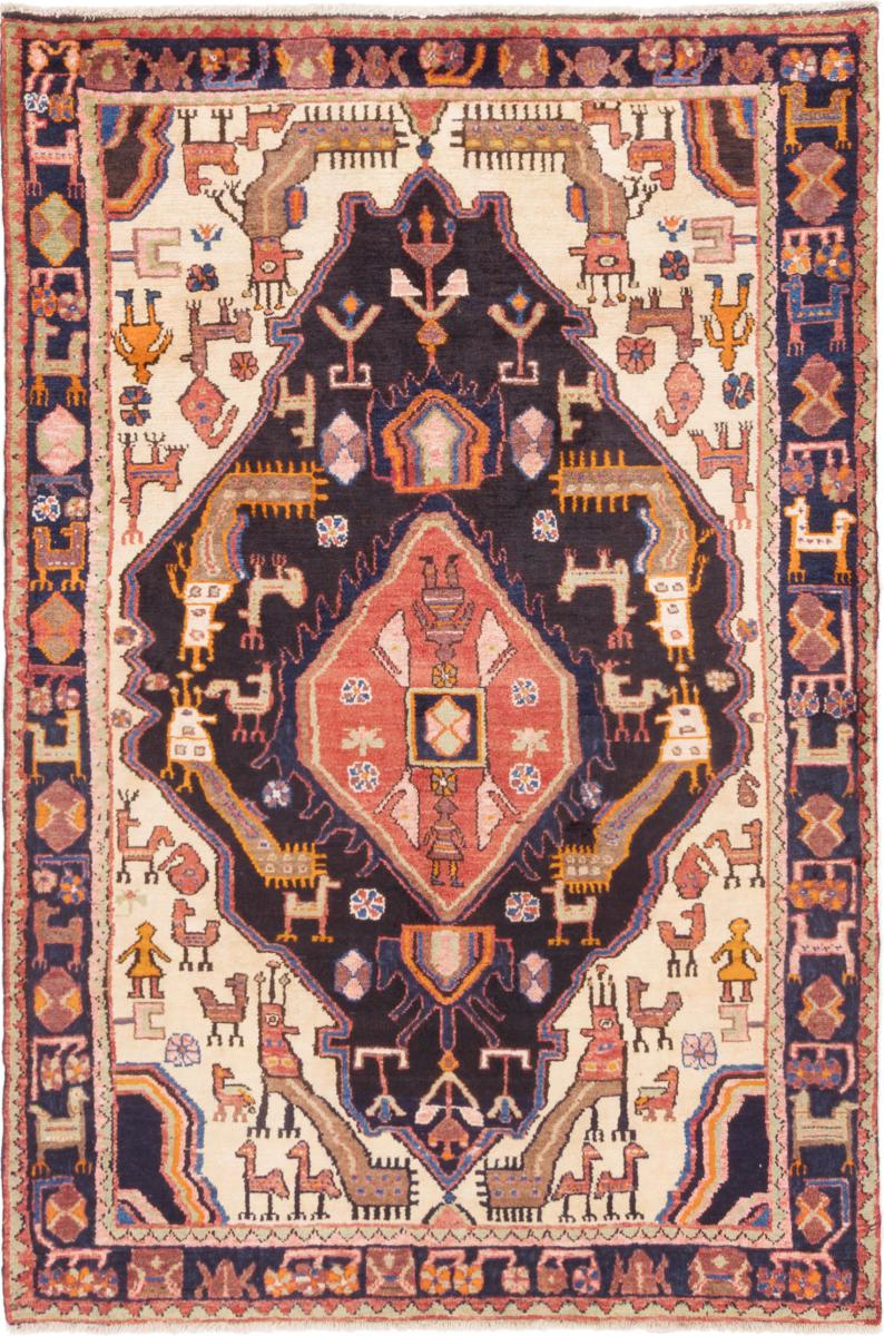 Persian Rug Nahavand 214x141 214x141, Persian Rug Knotted by hand