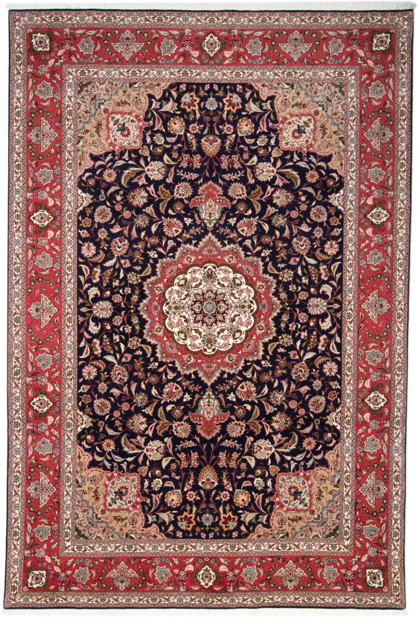 Tapete persa Tabriz 50Raj 303x202 303x202, Tapete persa Atado à mão