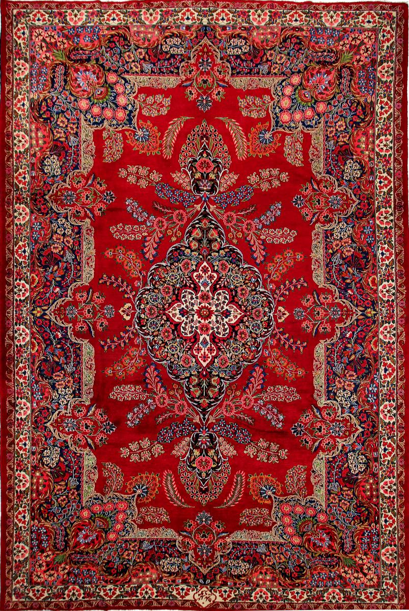 Perzisch tapijt Moud 389x261 389x261, Perzisch tapijt Handgeknoopte