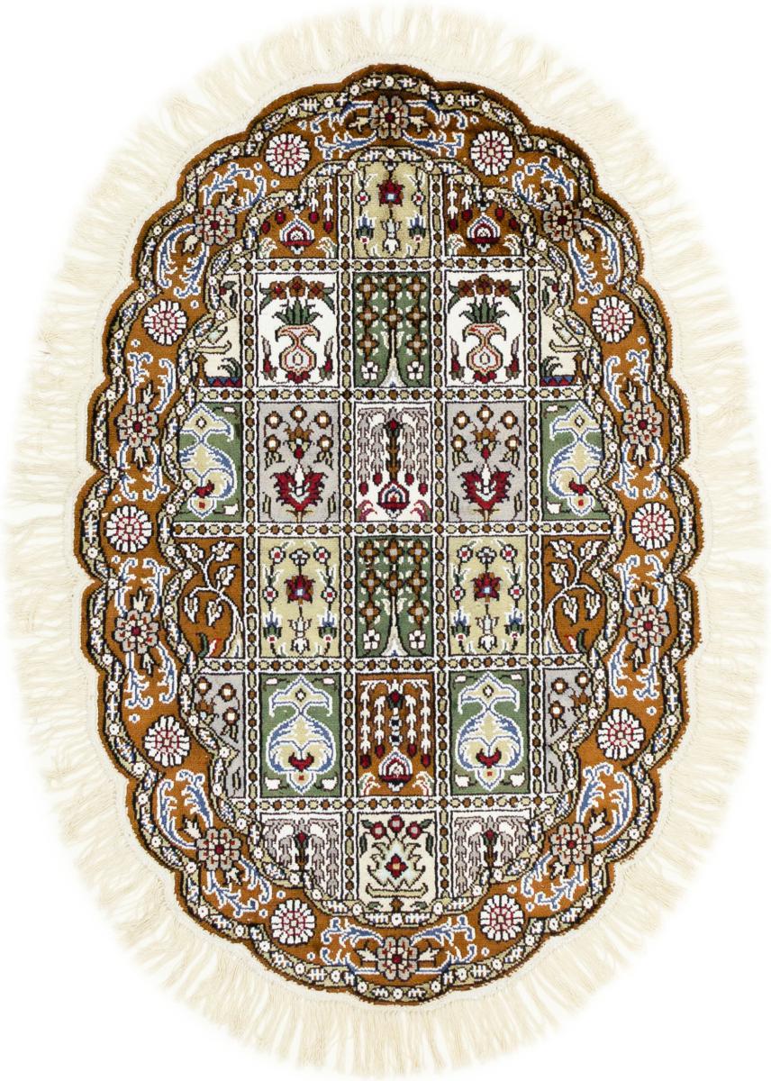 Tappeto cinese Cinesi di Seta 90x61 90x61, Tappeto persiano Annodato a mano