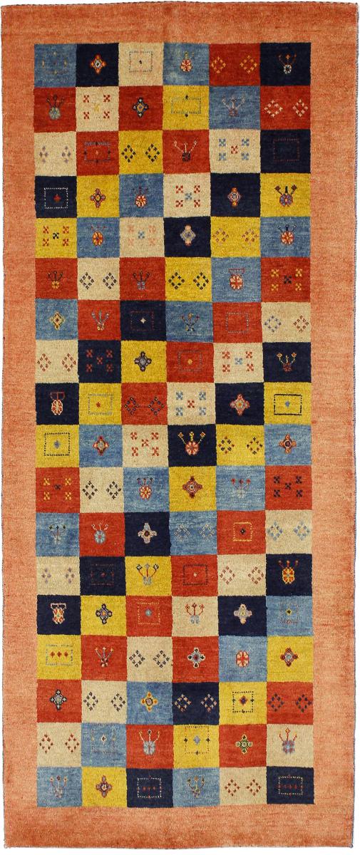 Perzsa szőnyeg Perzsa Gabbeh Loribaft 196x81 196x81, Perzsa szőnyeg Kézzel csomózva