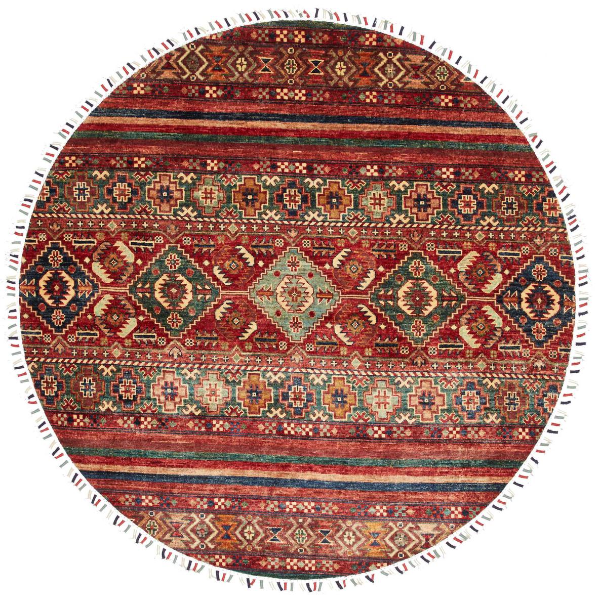 Pakistaans tapijt Arijana Shaal 144x144 144x144, Perzisch tapijt Handgeknoopte