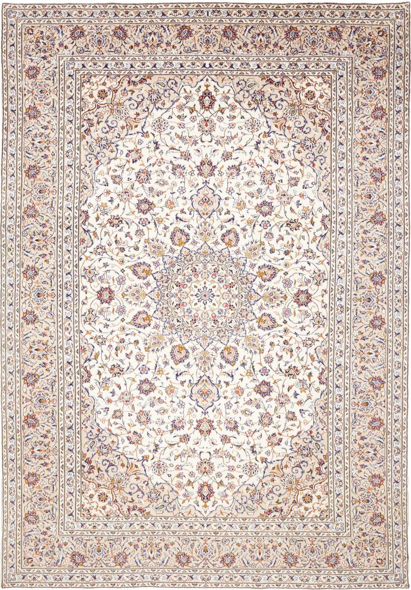 Περσικό χαλί Keshan 345x239 345x239, Περσικό χαλί Οι κόμποι έγιναν με το χέρι