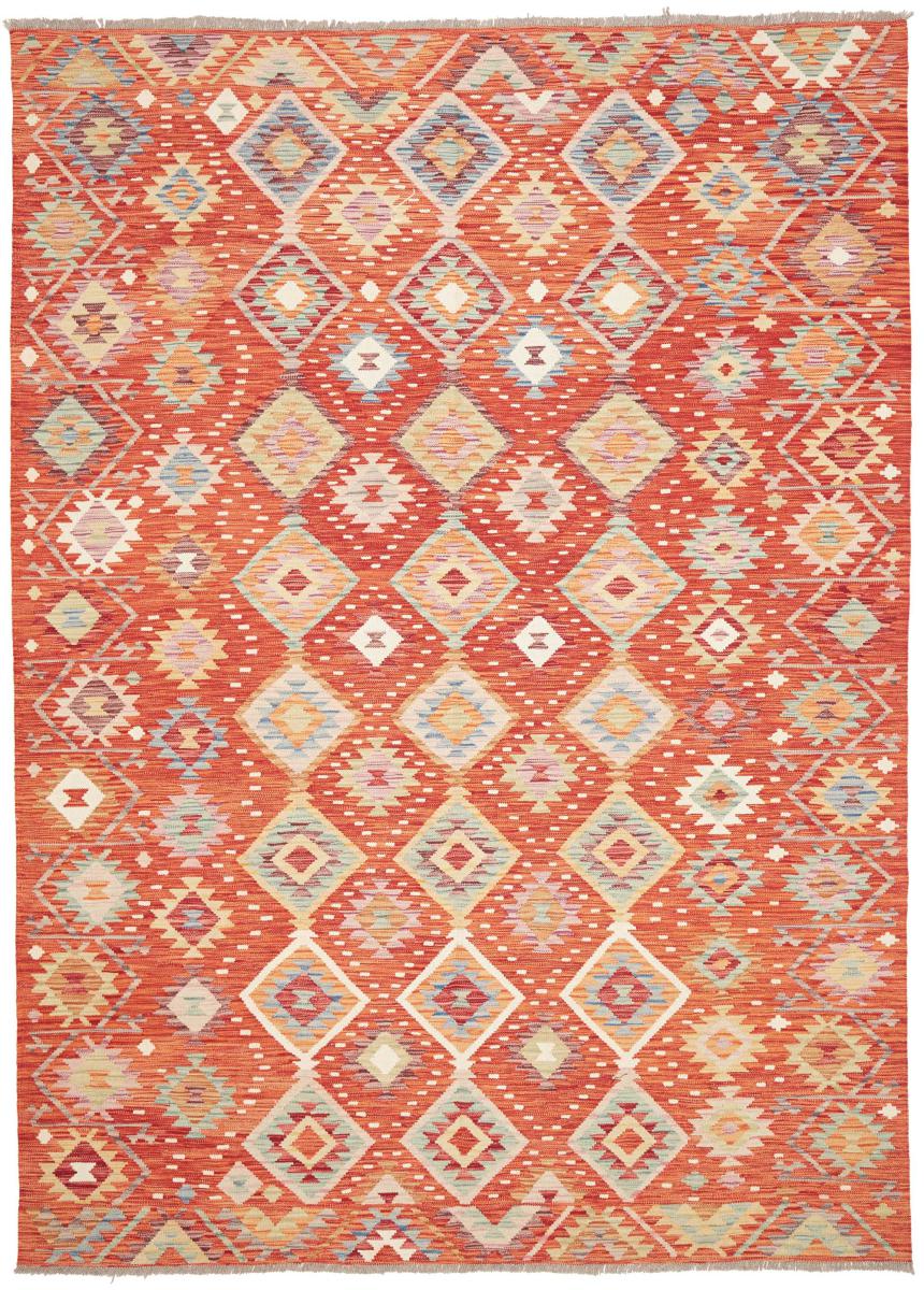 Afghanischer Teppich Kelim Afghan Heritage 290x205 290x205, Perserteppich Handgewebt