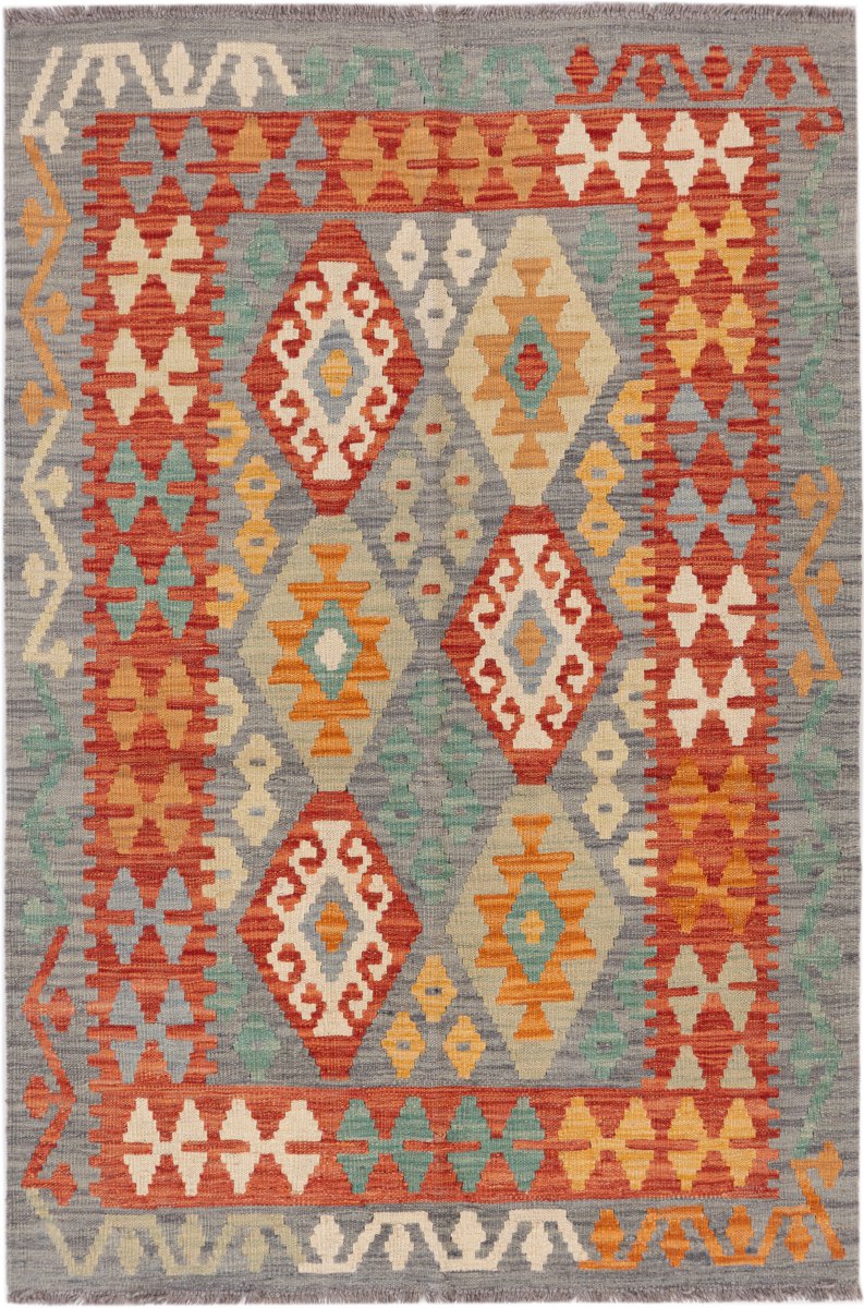 Tappeto afghano Kilim Afghan 151x101 151x101, Tappeto persiano Tessuto a mano