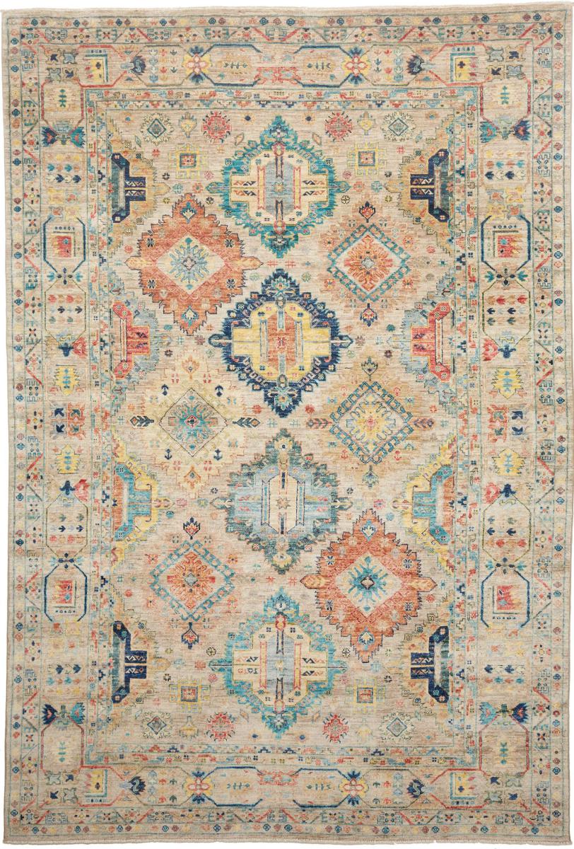 Pakistansk tæppe Arijana Klassik 295x202 295x202, Persisk tæppe Knyttet i hånden