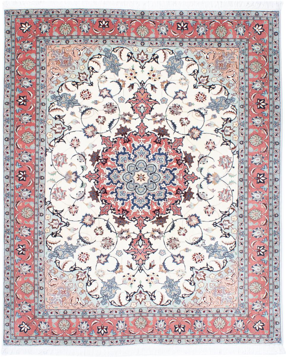 Tapete persa Tabriz 50Raj 192x159 192x159, Tapete persa Atado à mão