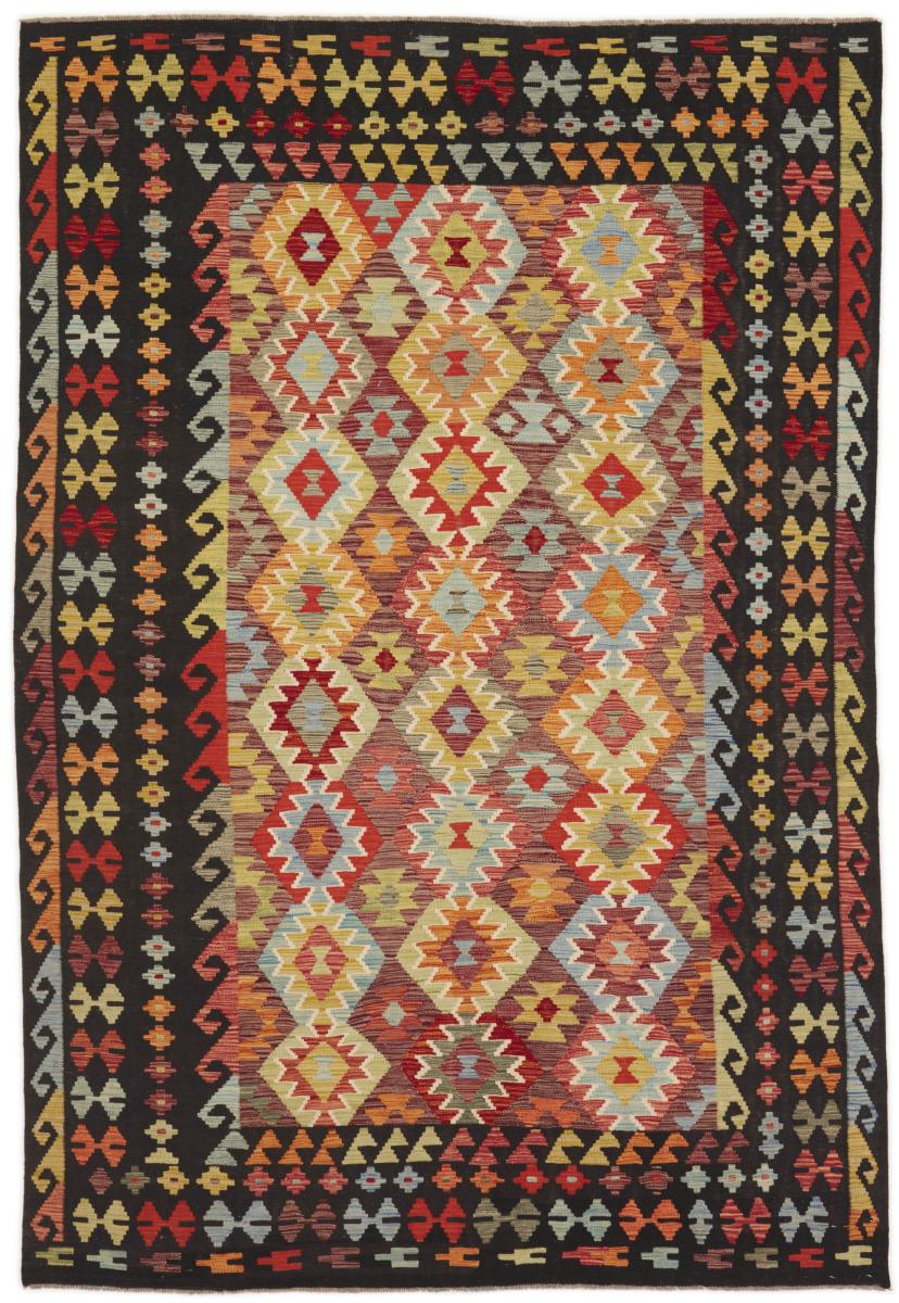 Tapete afegão Kilim Afegão 291x199 291x199, Tapete persa Tecido à mão