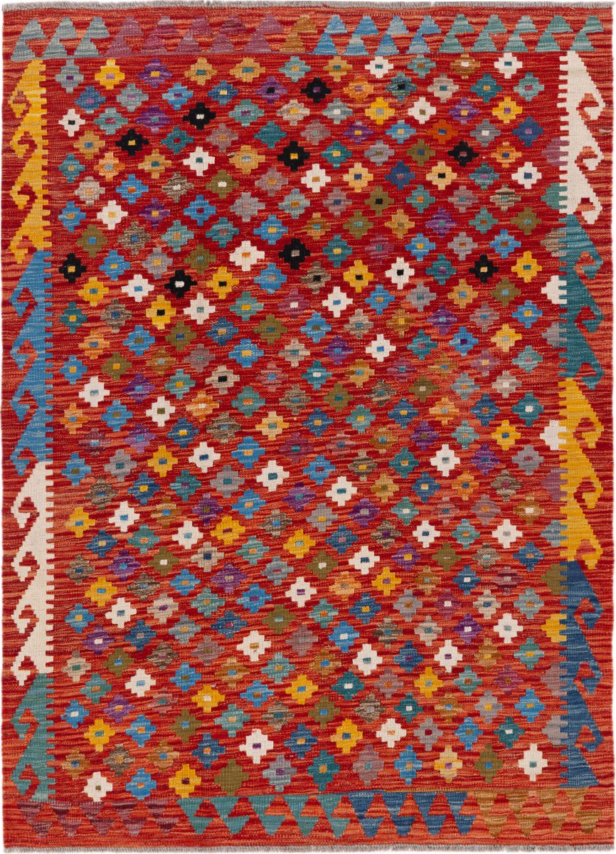 Tapis afghan Kilim Afghan 175x126 175x126, Tapis persan Tissé à la main