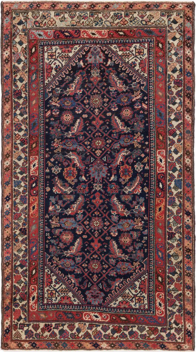 Persisk tæppe Malayer Antikke 180x105 180x105, Persisk tæppe Knyttet i hånden