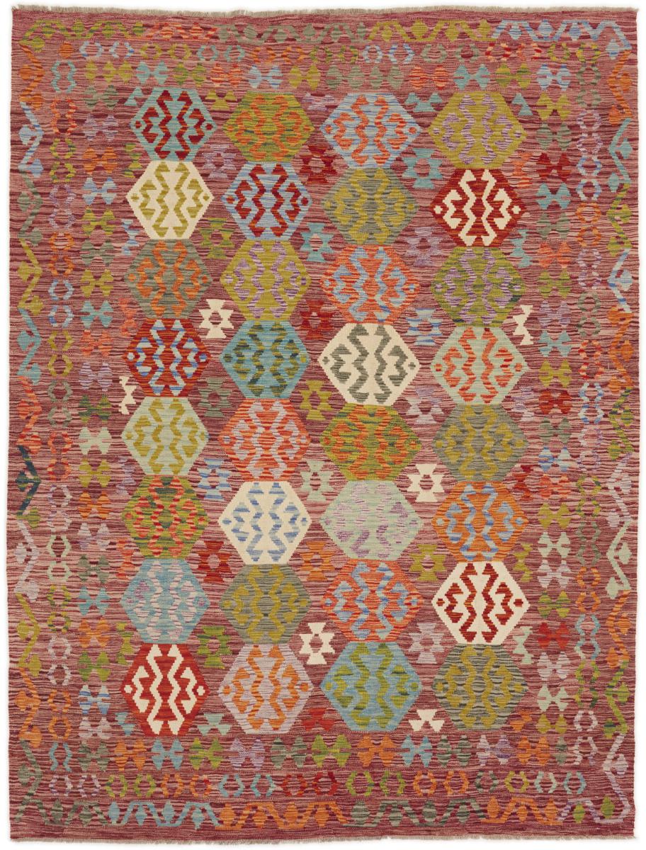 Tapete afegão Kilim Afegão 286x219 286x219, Tapete persa Tecido à mão