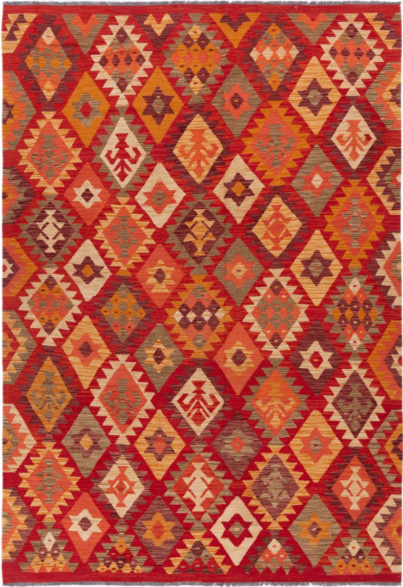 Covor afgan Chilim Afghan 293x202 293x202, Covor persan Țesut manual