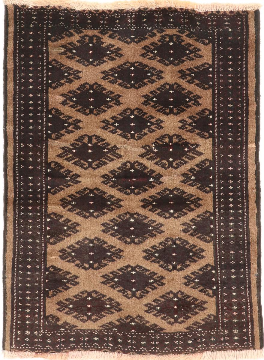 Covor persan Turkaman 100x73 100x73, Covor persan Lucrate de mână