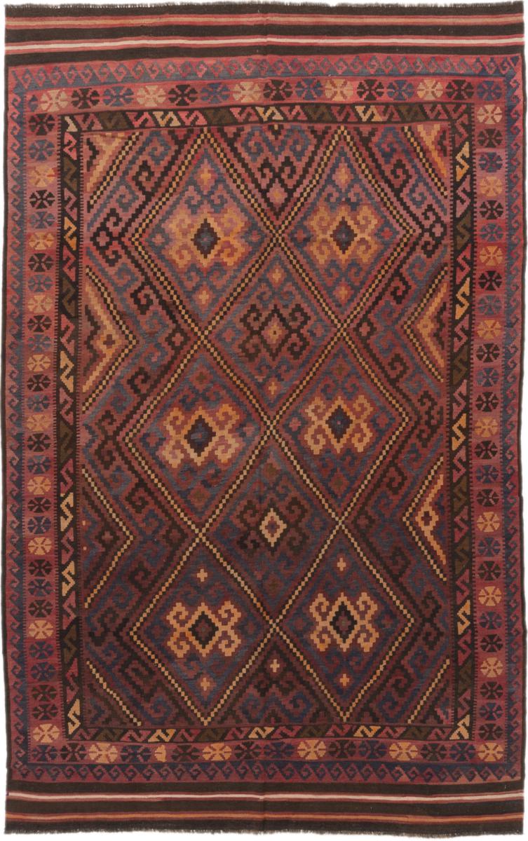 Afghan rug Kilim Afghan Antique 10'0"x6'3" 10'0"x6'3", Persian Rug Woven by hand