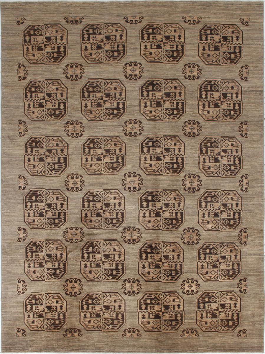 Afghan rug Kazak Darya 10'4"x7'10" 10'4"x7'10", Persian Rug Knotted by hand