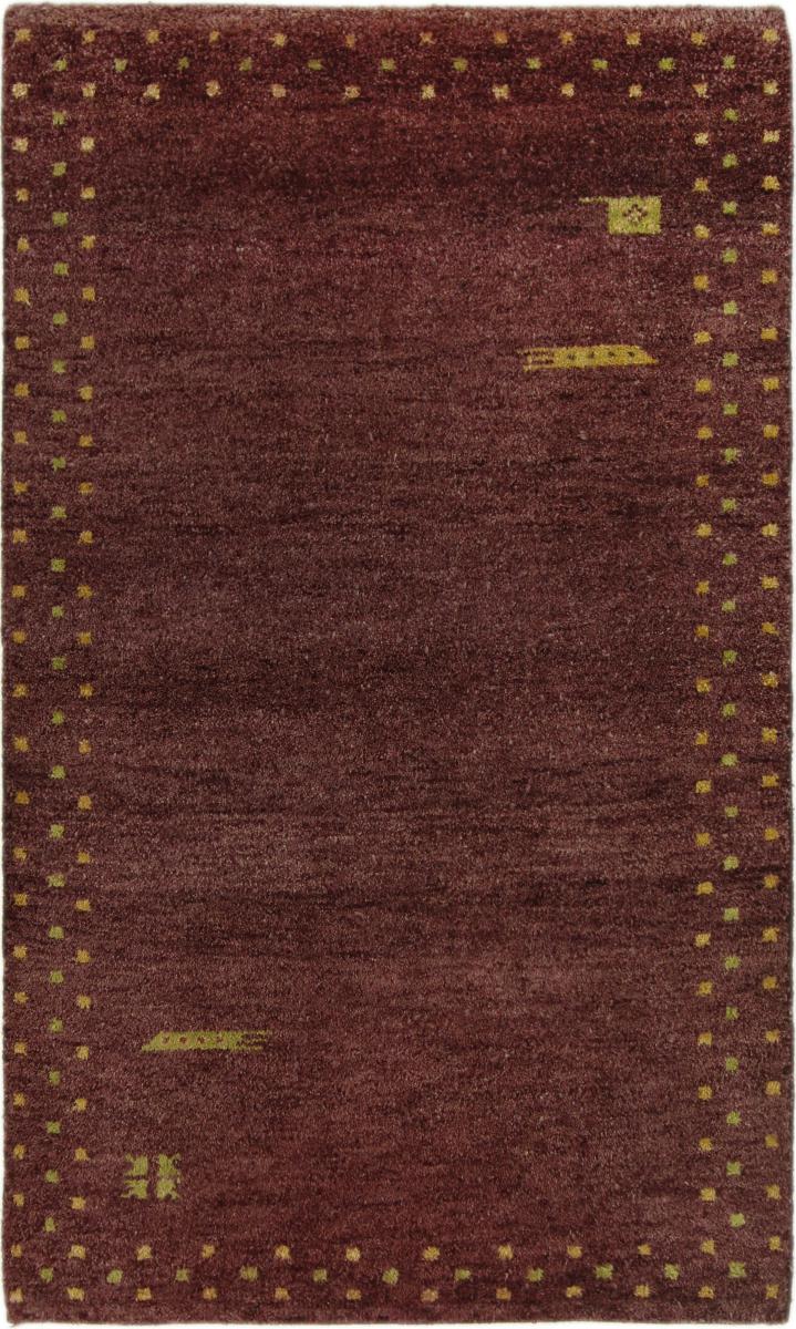 Alfombra india Gabbeh 155x94 155x94, Alfombra persa Anudado a mano