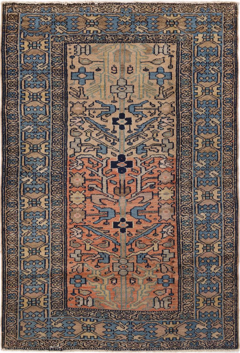 Persisk tæppe Lillian Antikke 153x105 153x105, Persisk tæppe Knyttet i hånden