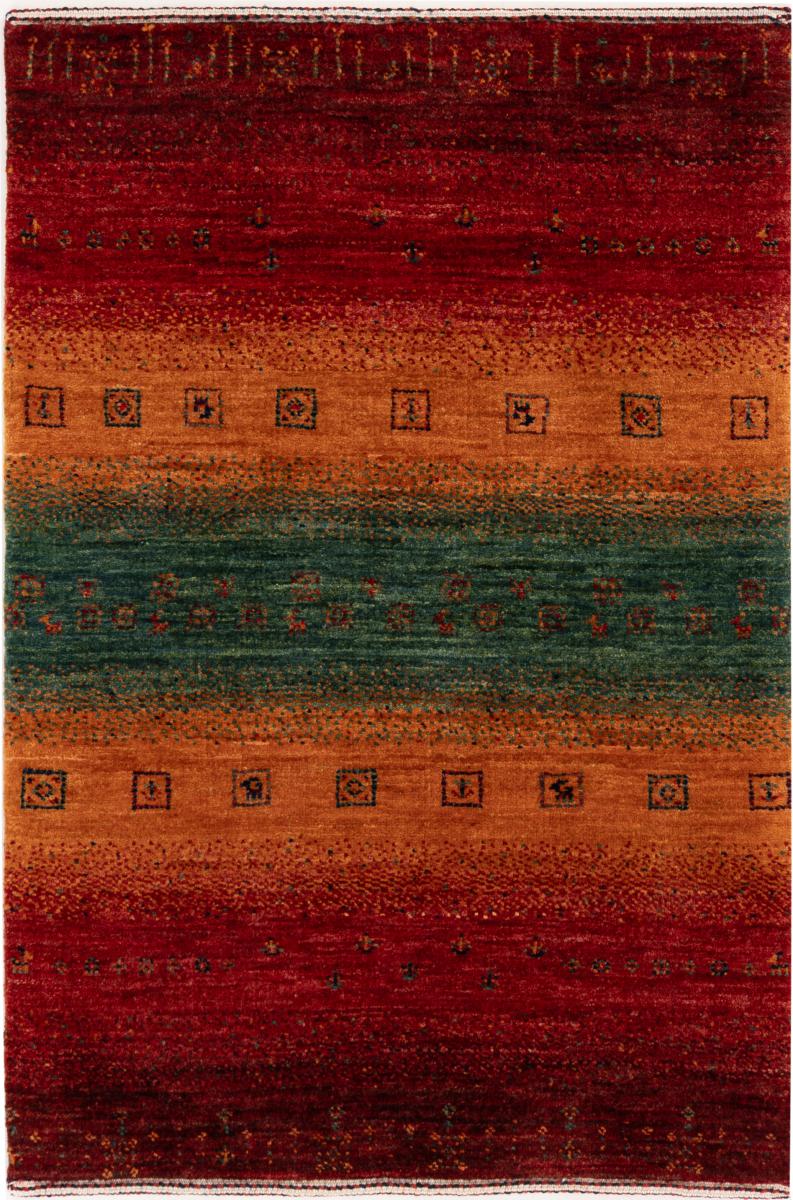 Perzisch tapijt Perzisch Gabbeh Loribaft Nowbaft 92x63 92x63, Perzisch tapijt Handgeknoopte