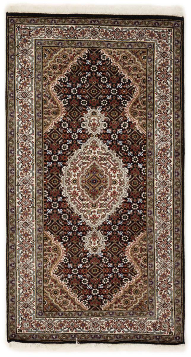 Tappeto indiano Indo Tabriz 141x75 141x75, Tappeto persiano Annodato a mano