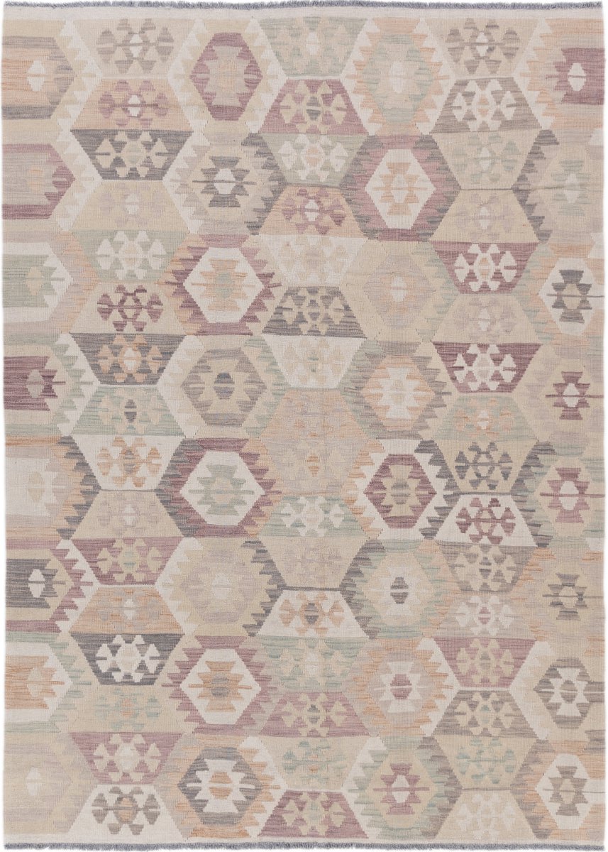 Tapete afegão Kilim Afegão 238x173 238x173, Tapete persa Tecido à mão