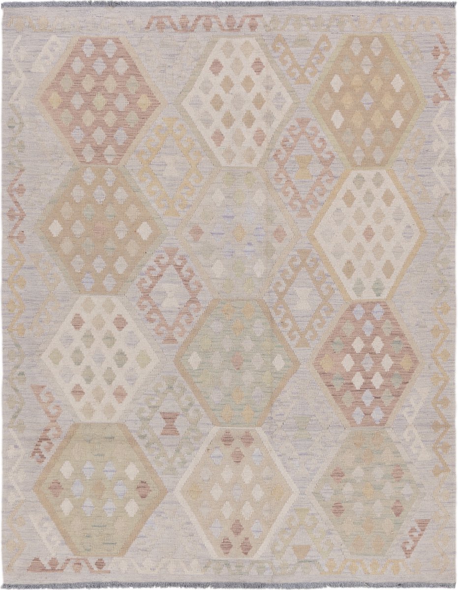 Afghanischer Teppich Kelim Afghan 197x154 197x154, Perserteppich Handgewebt