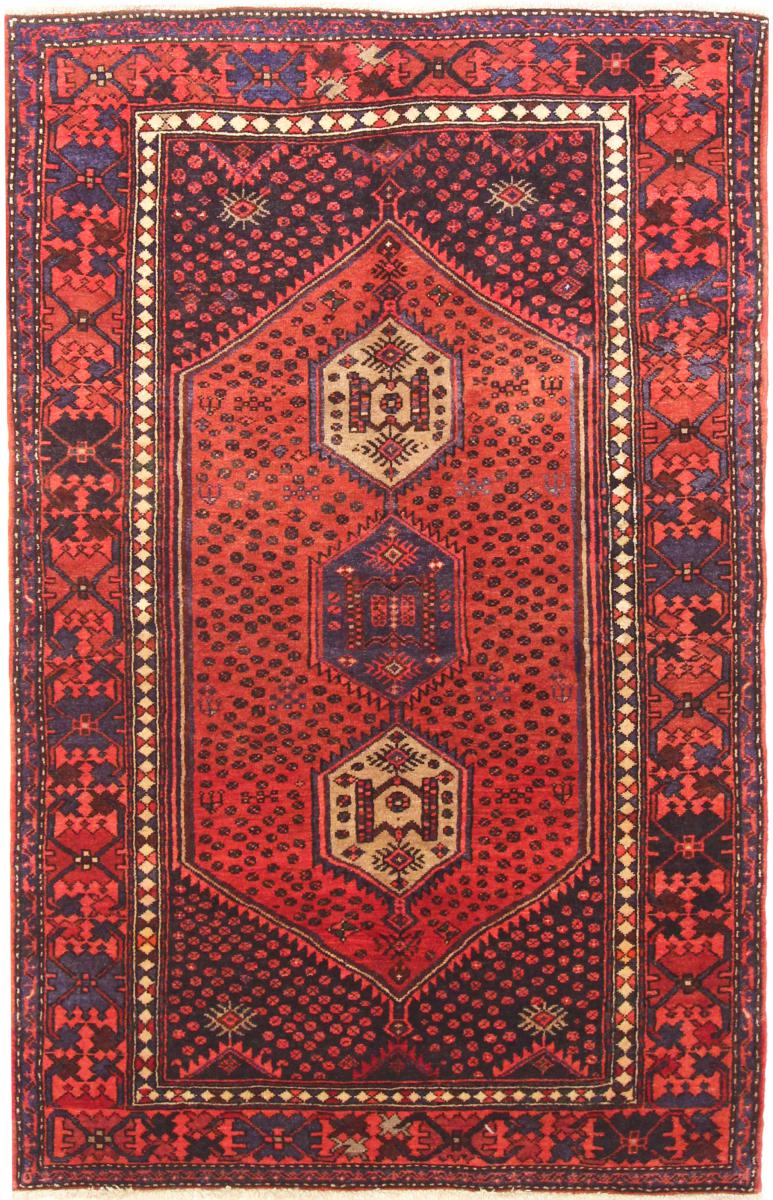 Persian Rug Zanjan 6'8"x4'4" 6'8"x4'4", Persian Rug Knotted by hand