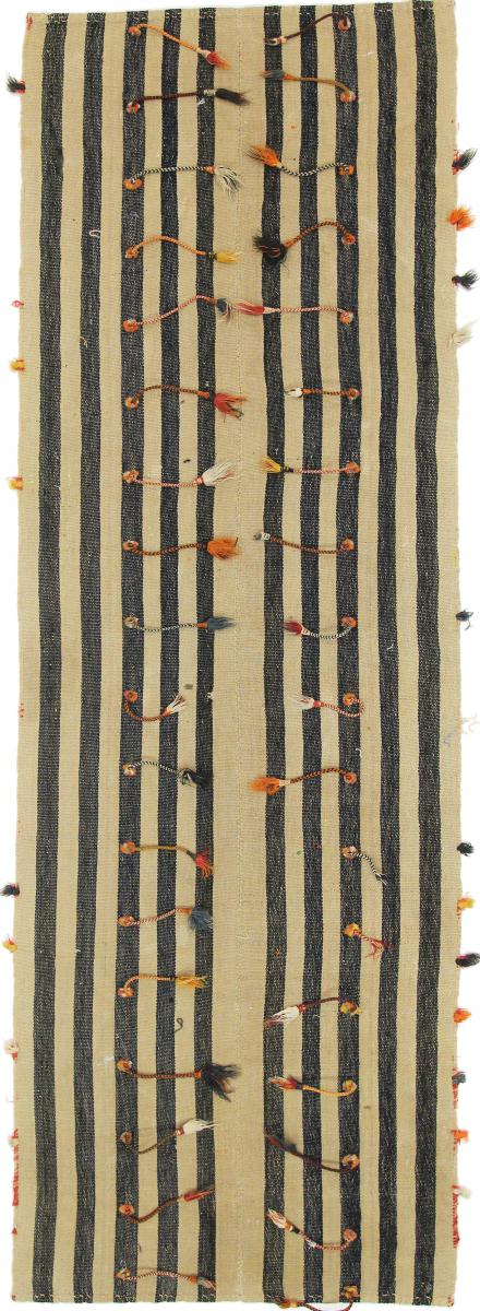 Tapete persa Kilim Fars 335x113 335x113, Tapete persa Tecido à mão