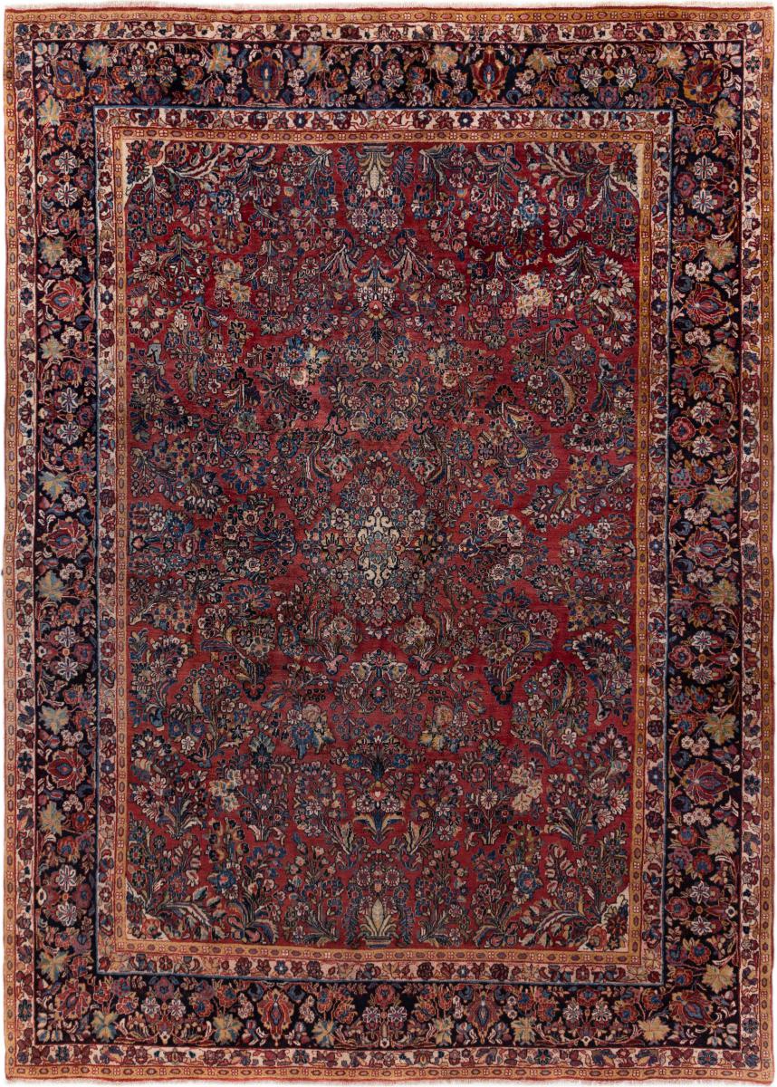 Tapis persan Amerikan Sarough Antique 365x265 365x265, Tapis persan Noué à la main