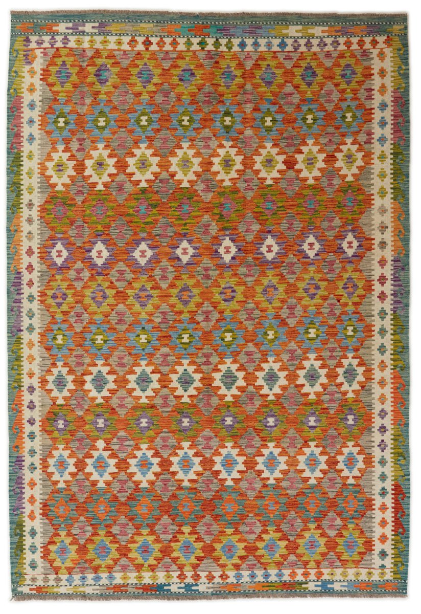 Afghansk teppe Kelim Afghan 299x205 299x205, Persisk teppe Håndvevd
