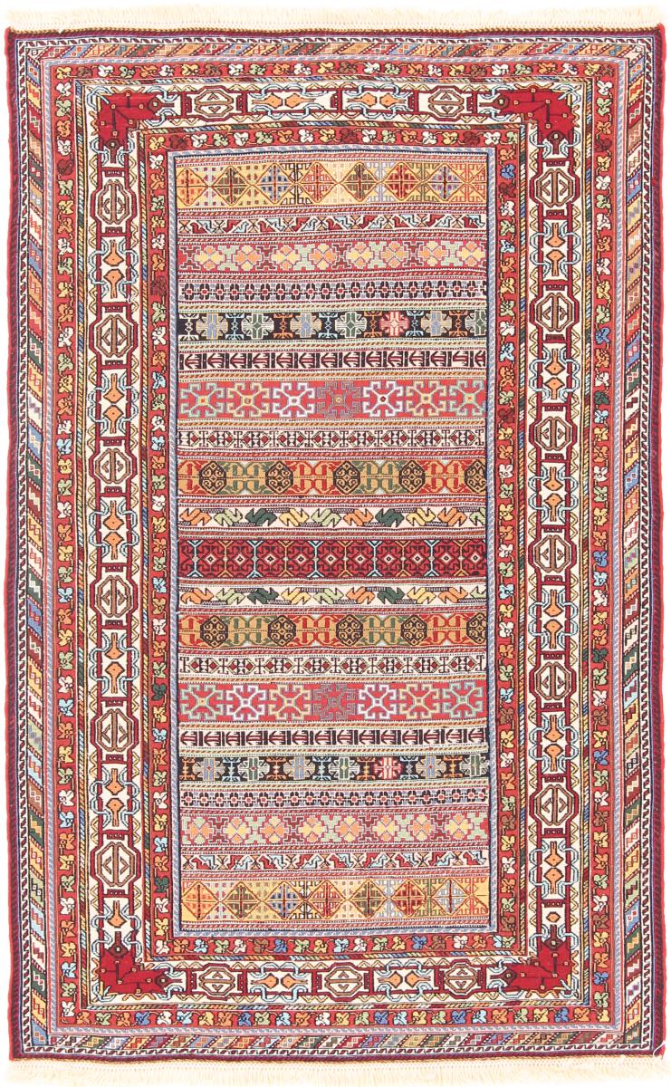 Tapete persa Kilim Soozani 158x100 158x100, Tapete persa Tecido à mão