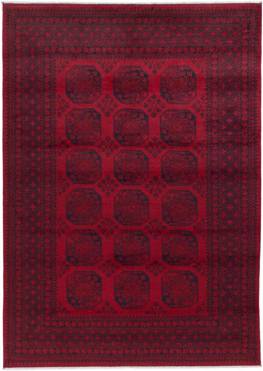 Afghan rug Afghan Akhche 9'3"x6'8" 9'3"x6'8", Persian Rug Knotted by hand