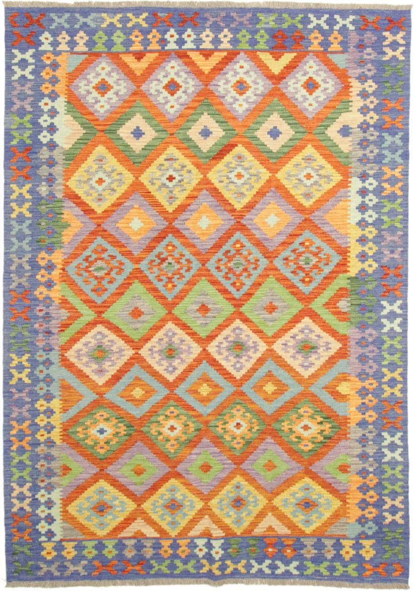 Afghan rug Kelim Afghan 246x173 246x173, Persian rug Handwoven