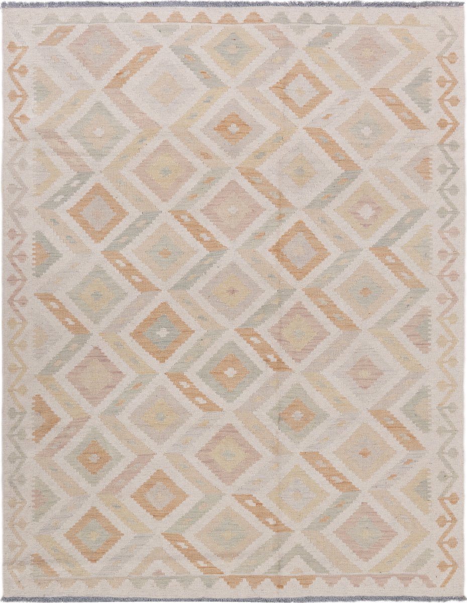 Tapis afghan Kilim Afghan 197x150 197x150, Tapis persan Tissé à la main