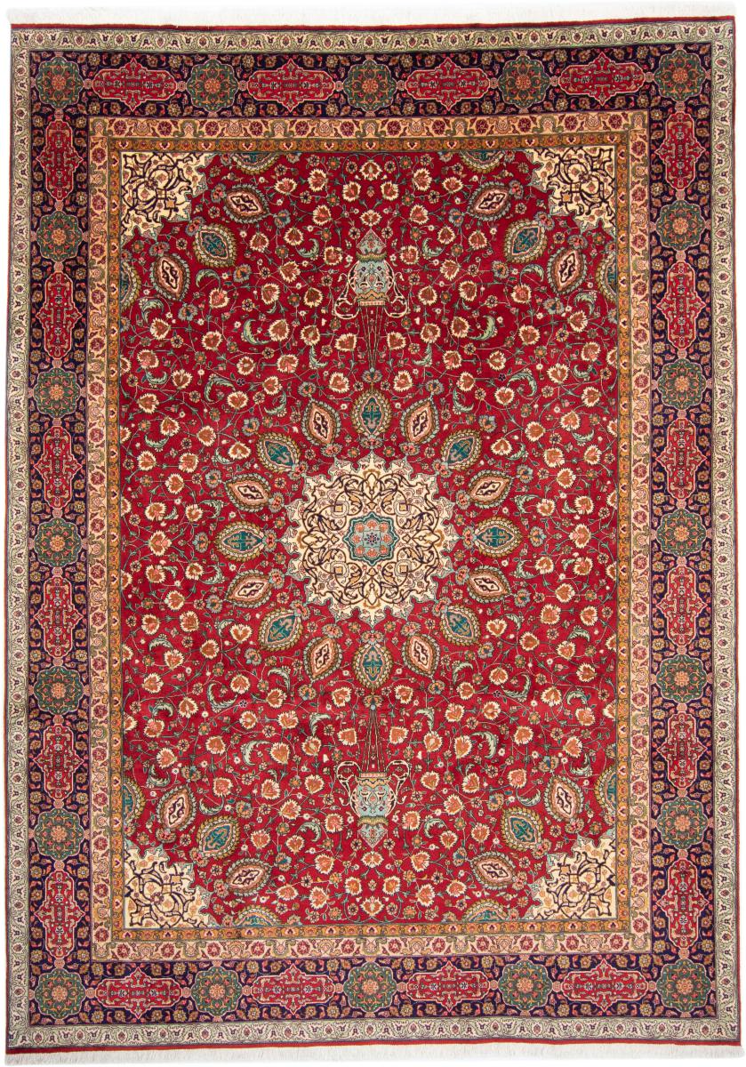 Tapete persa Tabriz 40Raj 351x251 351x251, Tapete persa Atado à mão