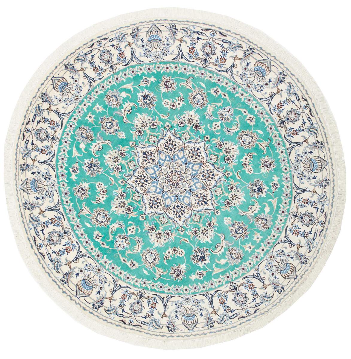 Persian Rug Nain 199x194 199x194, Persian Rug Knotted by hand