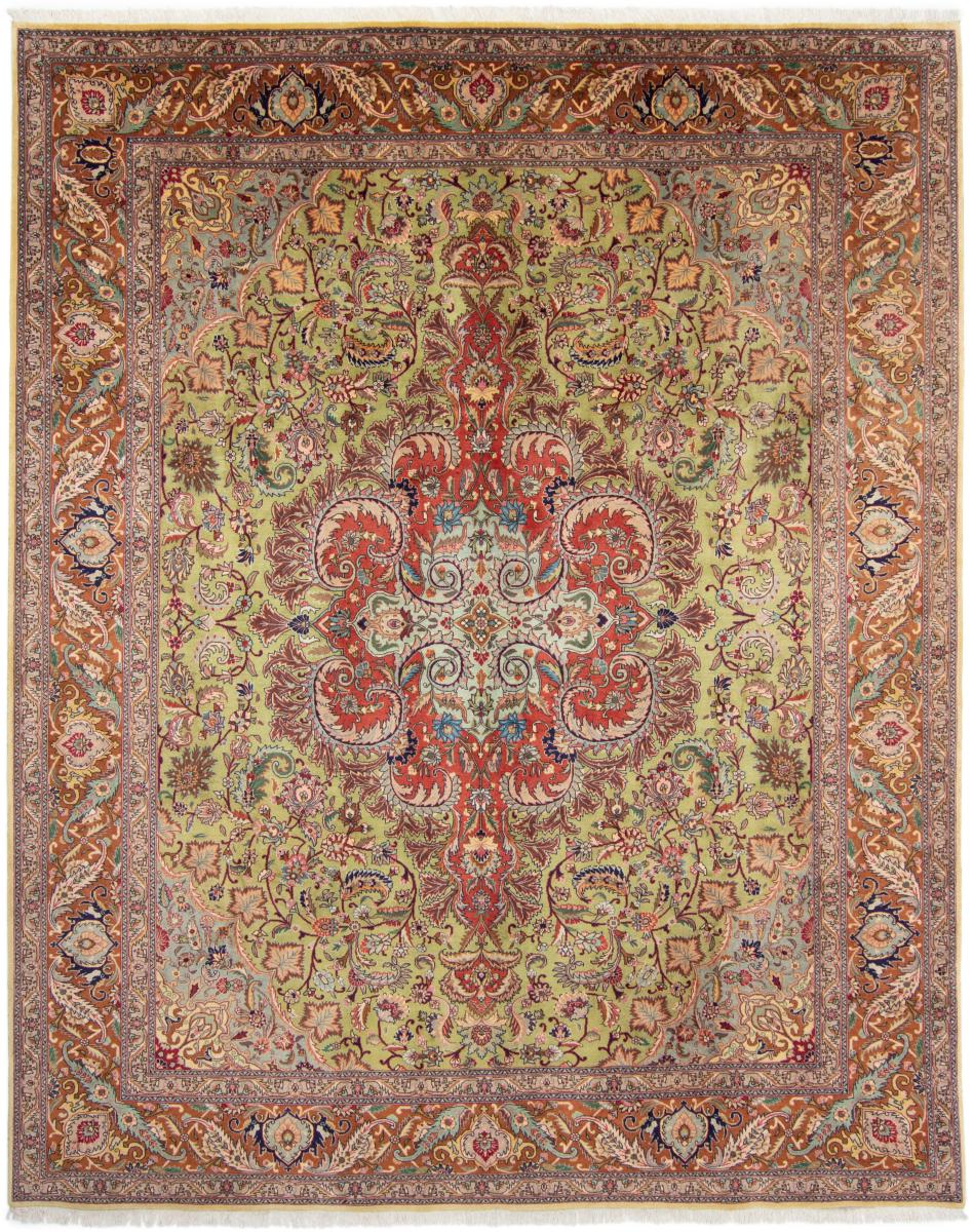 Persian Rug Tabriz 50Raj 374x305 374x305, Persian Rug Knotted by hand