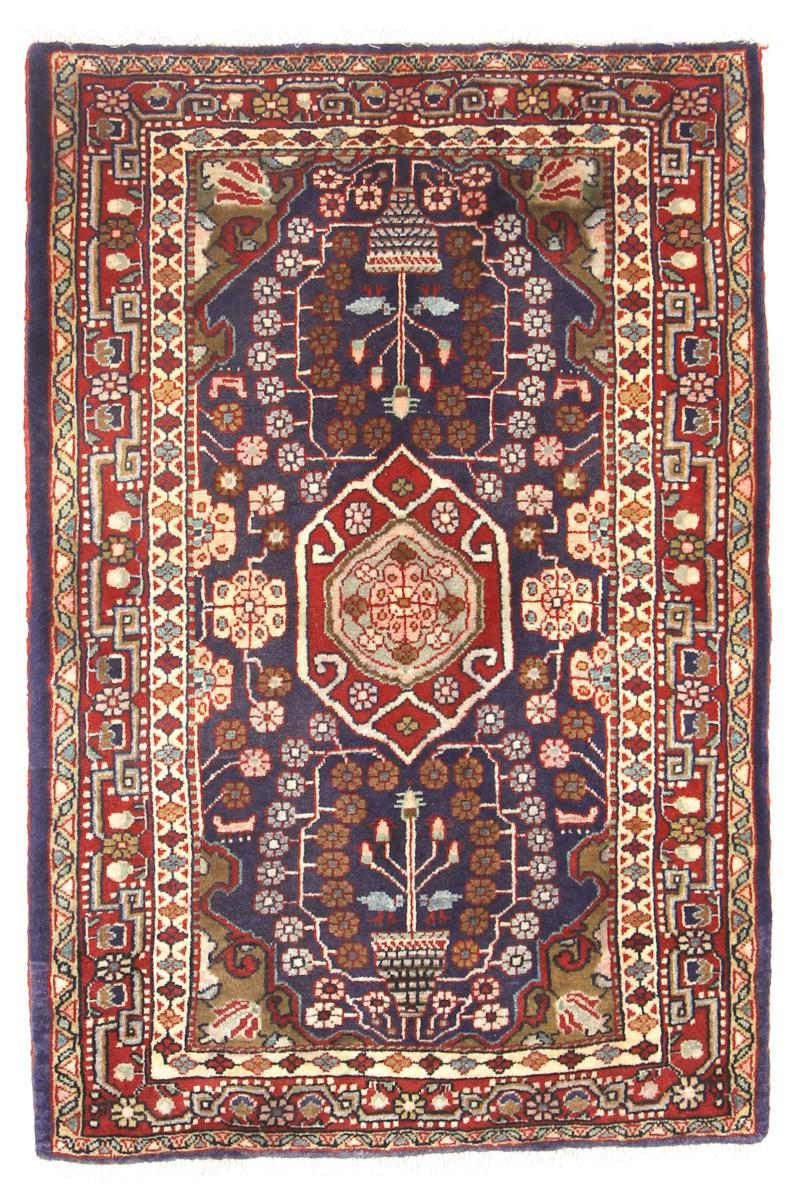 Tapete persa Isfahan 108x69 108x69, Tapete persa Atado à mão