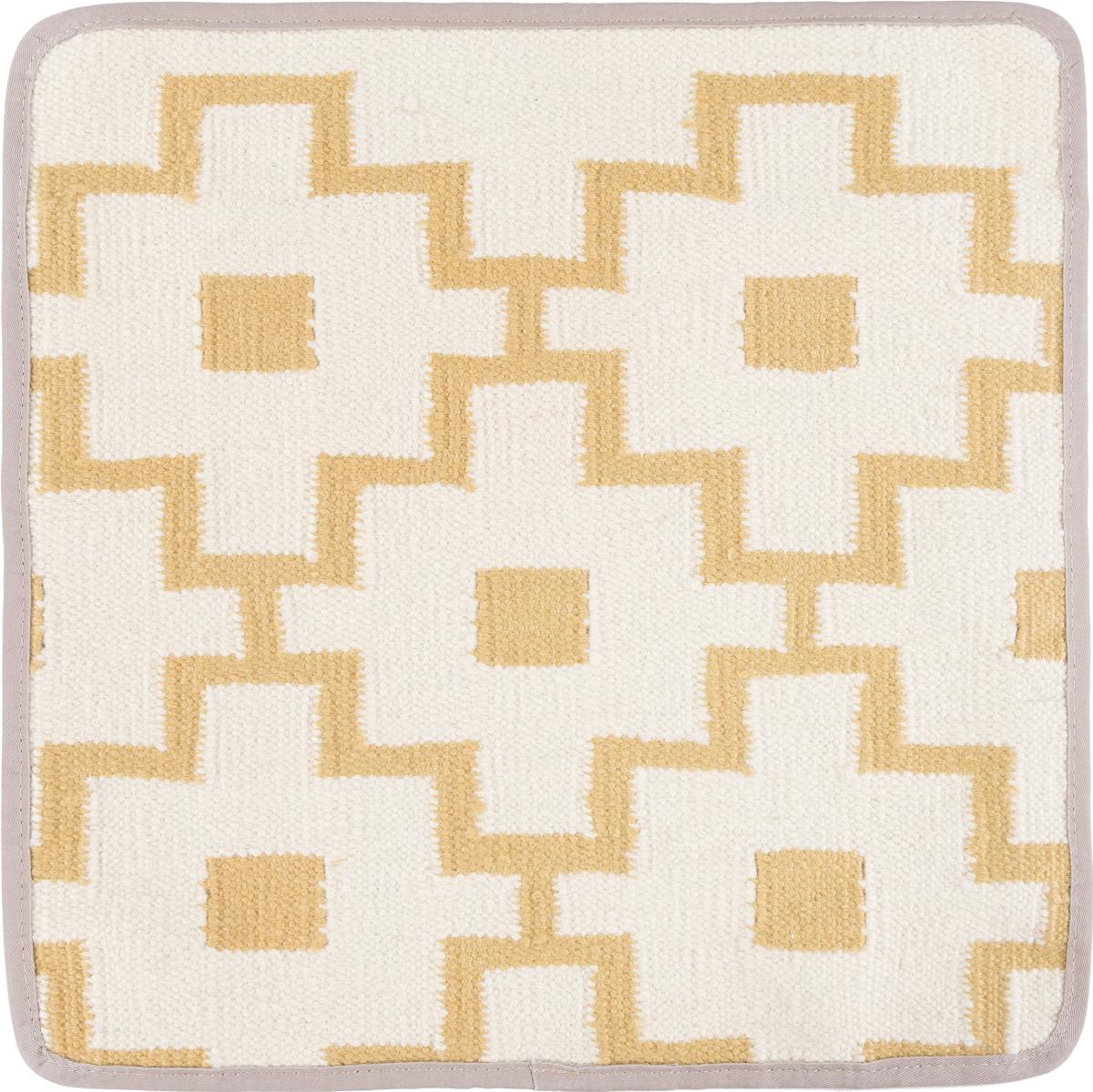 Afghan rug Kilim Afghan Cushion Cover 40x40 40x40, Persian Rug Knotted by hand