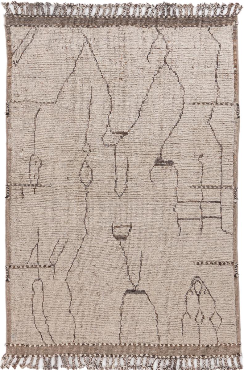 Afghaans tapijt Berbers Maroccan Atlas 211x141 211x141, Perzisch tapijt Handgeknoopte