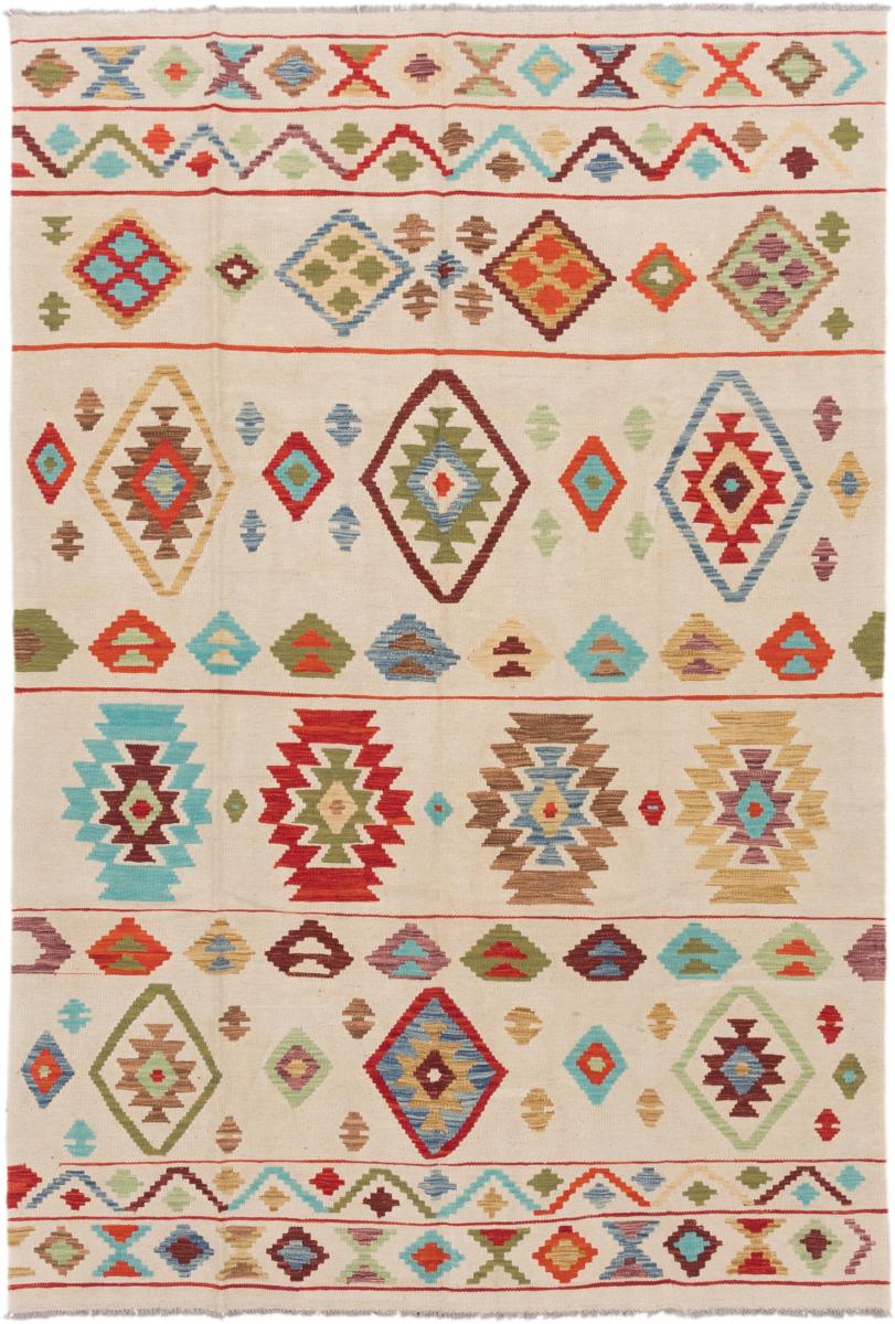 Tapete afegão Kilim Afegão 250x168 250x168, Tapete persa Tecido à mão