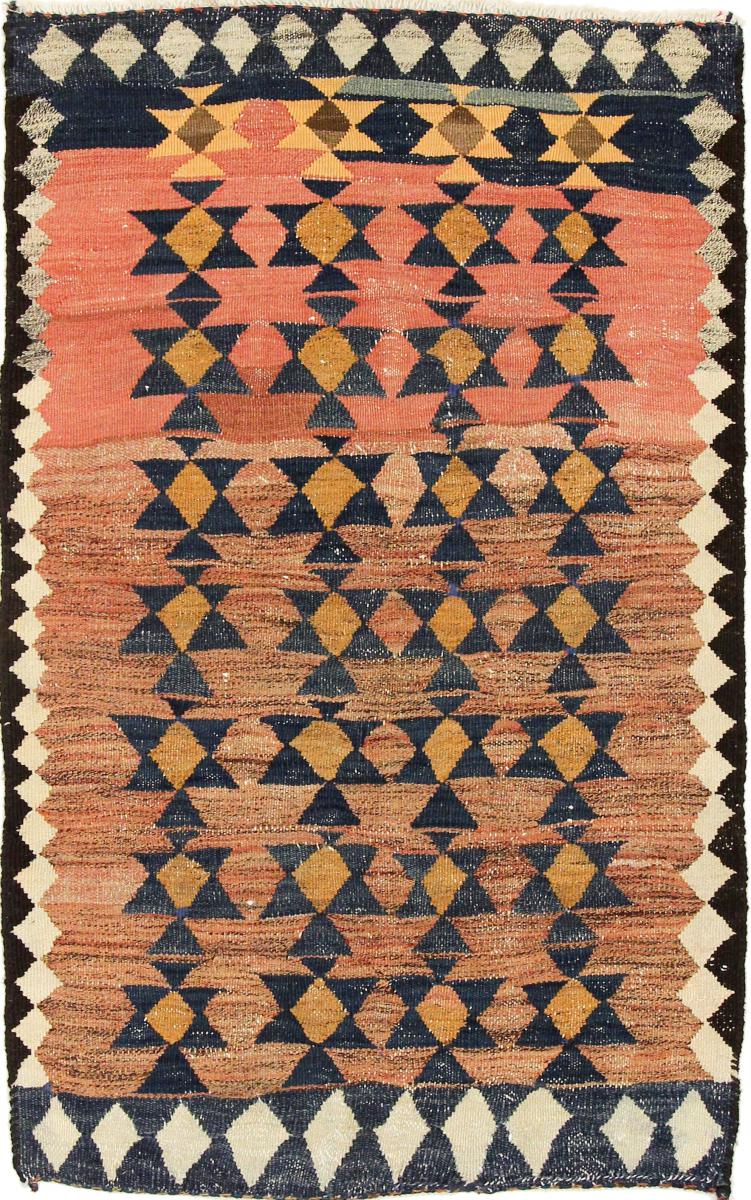 Tapete persa Kilim Fars 203x126 203x126, Tapete persa Tecido à mão