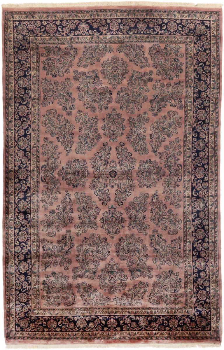 Tapis indien Indo Sarough 302x198 302x198, Tapis persan Noué à la main
