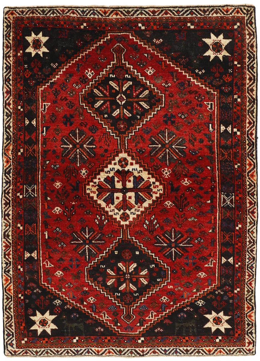 Perserteppich Ghashghai 169x121 169x121, Perserteppich Handgeknüpft