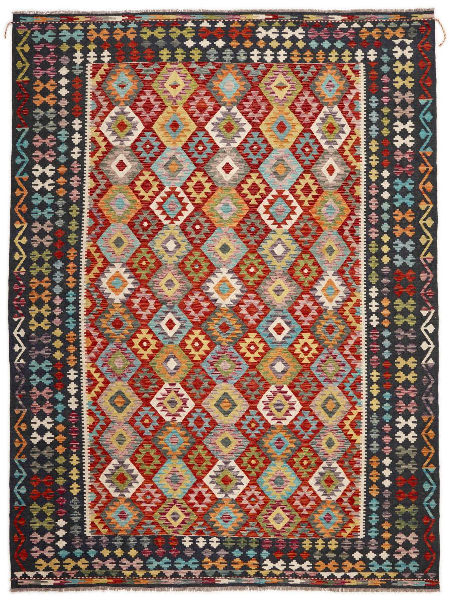 Tapete afegão Kilim Afegão 345x259 345x259, Tapete persa Tecido à mão