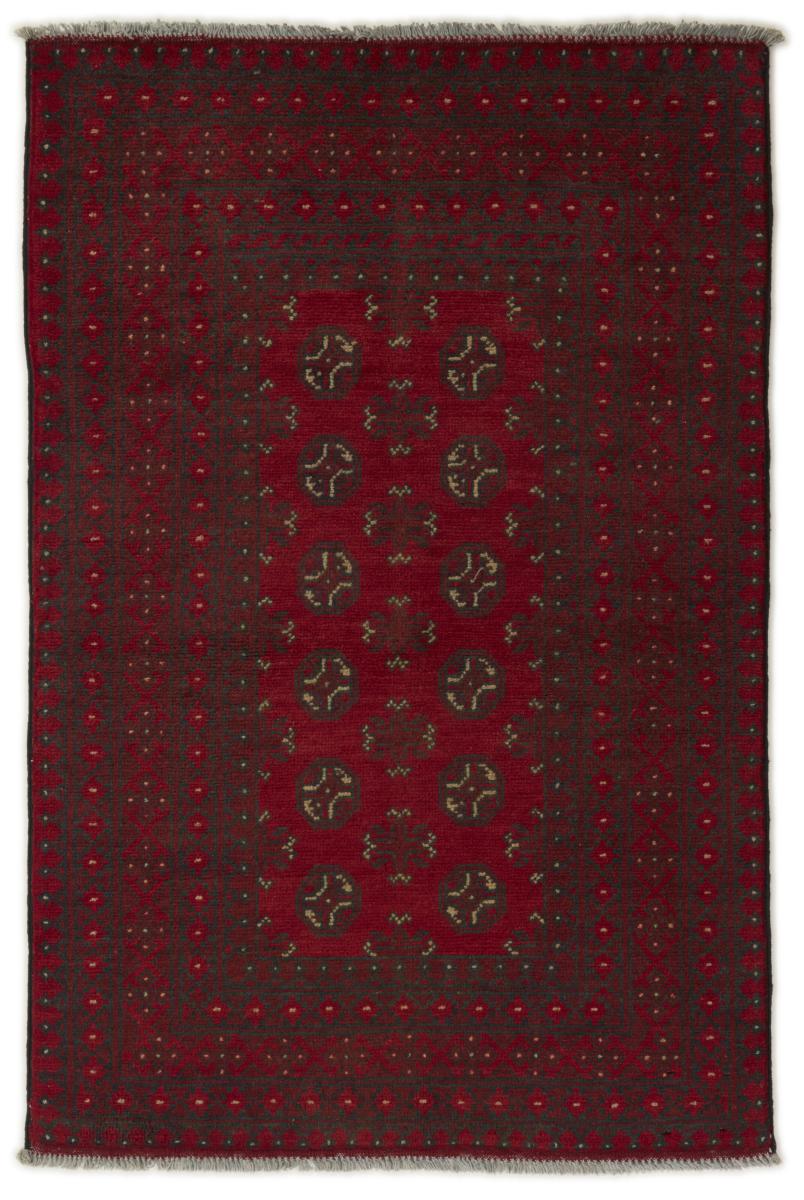 Afghansk tæppe Afghan Akhche 144x95 144x95, Persisk tæppe Knyttet i hånden