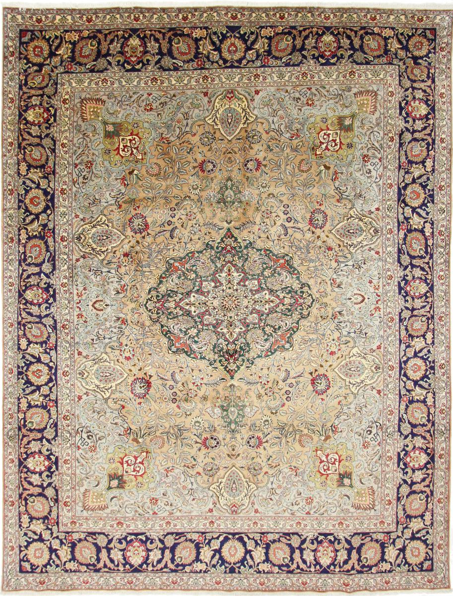 Tapete persa Tabriz 40Raj 389x302 389x302, Tapete persa Atado à mão