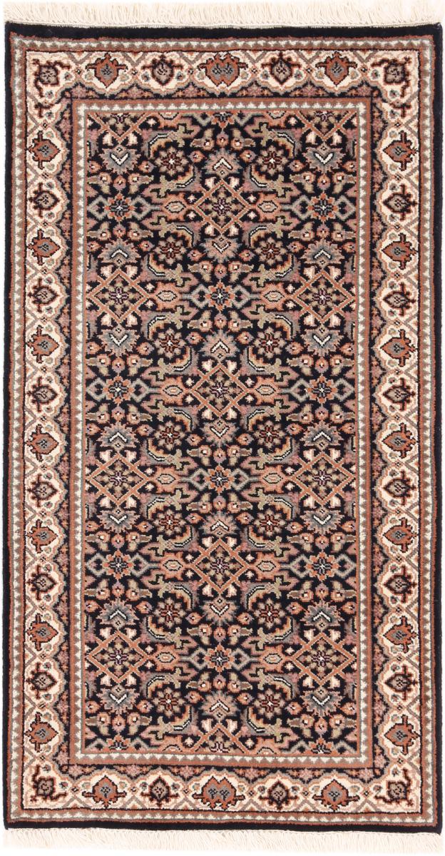 Tapis indien Indo Herati 138x74 138x74, Tapis persan Noué à la main