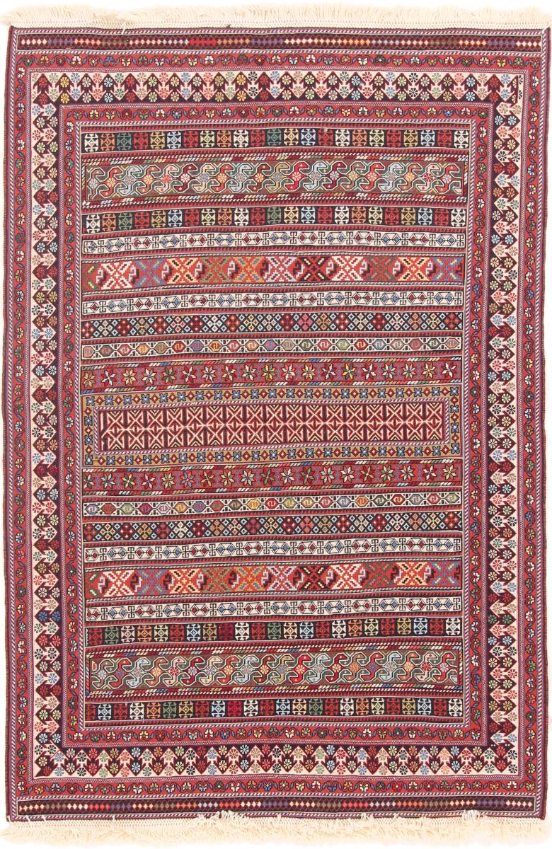 Tapete persa Kilim Soozani 151x102 151x102, Tapete persa Tecido à mão